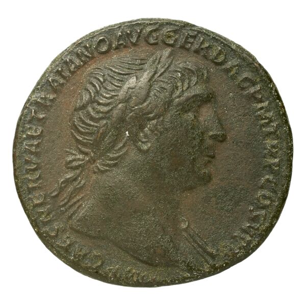 аверс RIC II Trajan 476 (as)