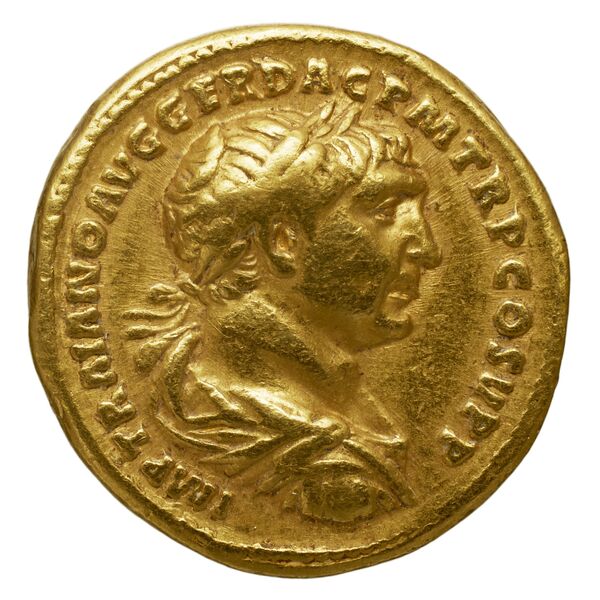 RIC II Trajan 150, аверс, bnf_ocre