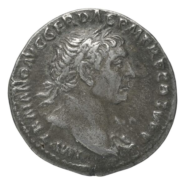 RIC II Trajan 162, аверс, bnf_ocre