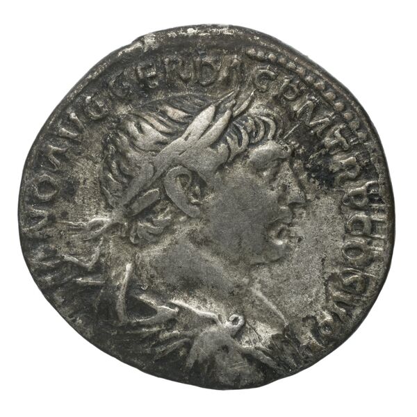 RIC II Trajan 161, аверс, bnf_ocre