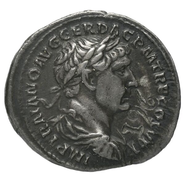 RIC II Trajan 217, аверс, bnf_ocre