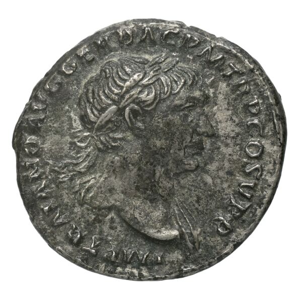 RIC II Trajan 188, аверс, bnf_ocre