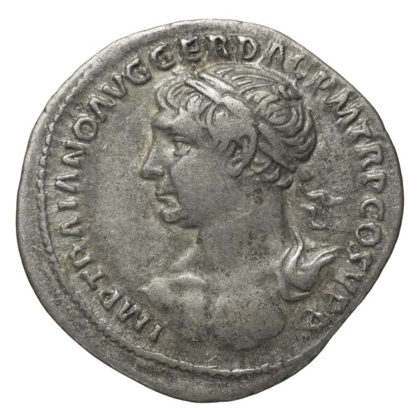RIC II Trajan 190, аверс, bnf_ocre