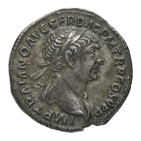 RIC II Trajan 191, аверс, bnf_ocre