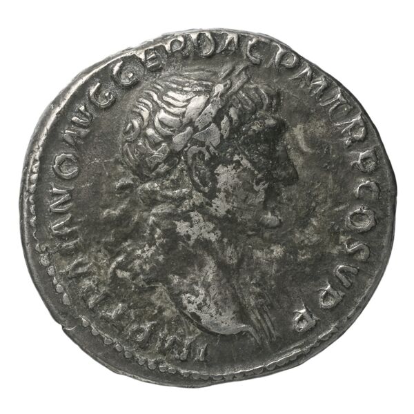 RIC II Trajan 191, аверс, bnf_ocre
