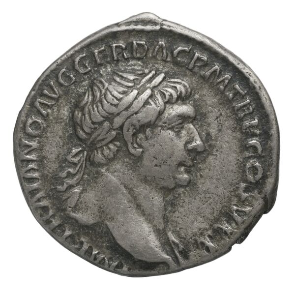 RIC II Trajan 193, аверс, bnf_ocre