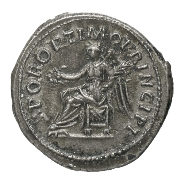 реверс RIC II Trajan 284 (quinarius)