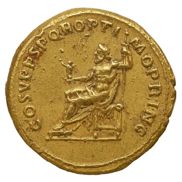 RIC II Trajan 113, реверс, bnf_ocre