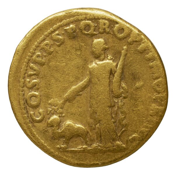 реверс RIC II Trajan 142 (aureus)