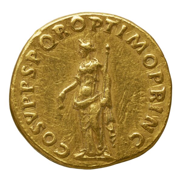RIC II Trajan 123, реверс, bnf_ocre