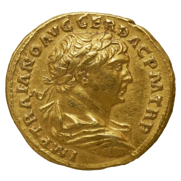 RIC II Trajan 123, аверс, bnf_ocre