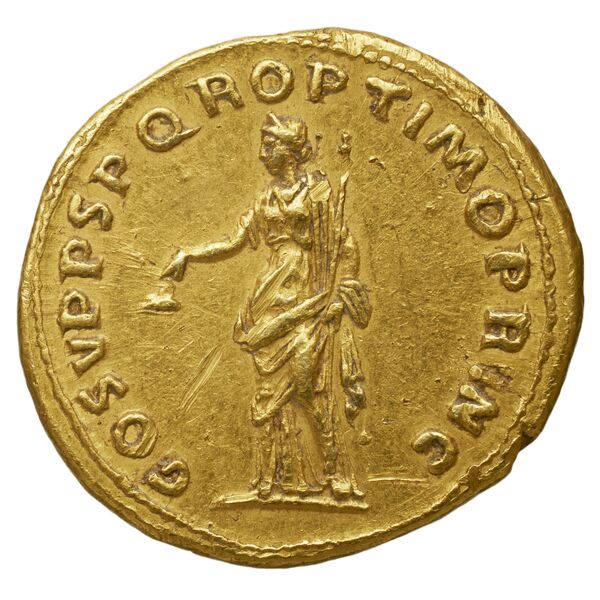 RIC II Trajan 123, реверс, bnf_ocre