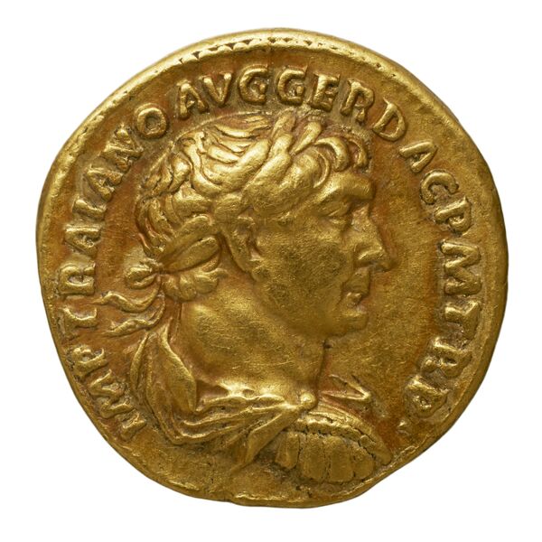 аверс RIC II Trajan 137 (aureus)