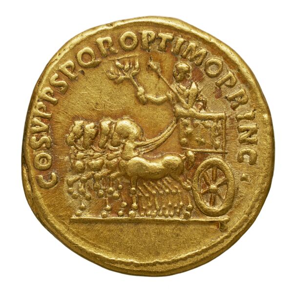 реверс RIC II Trajan 137 (aureus)