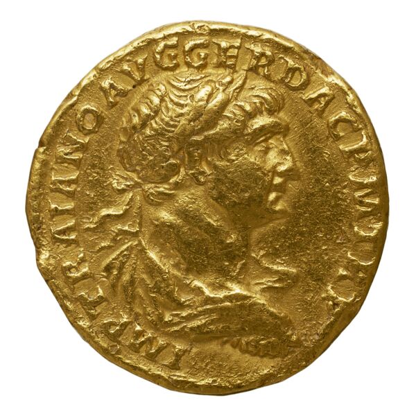 RIC II Trajan 93, аверс, bnf_ocre
