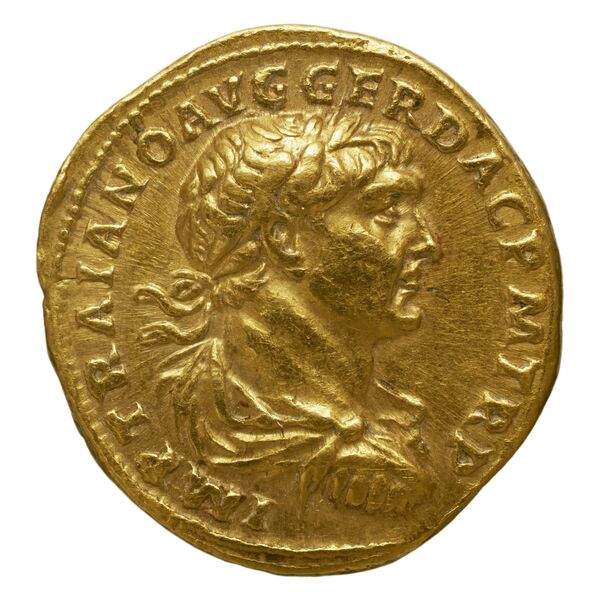 RIC II Trajan 106, аверс, bnf_ocre
