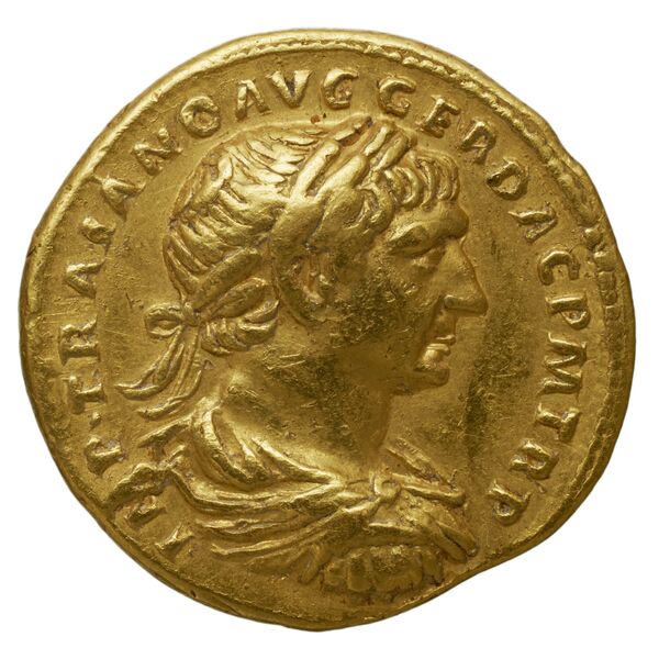 RIC II Trajan 148, аверс, bnf_ocre