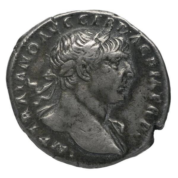 RIC II Trajan 142 (aureus), аверс, bnf_ocre