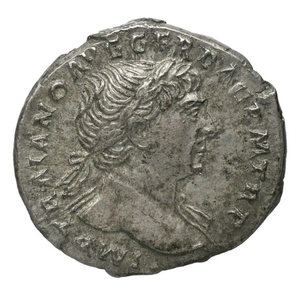 RIC II Trajan 99, аверс, bnf_ocre