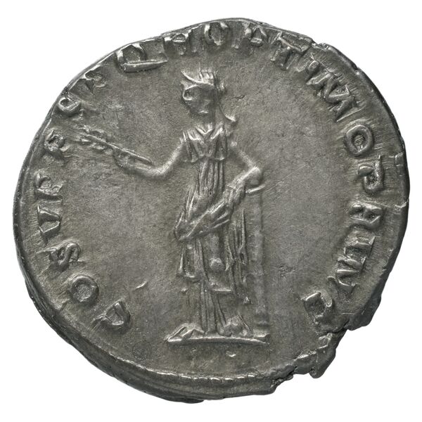 RIC II Trajan 126, реверс, bnf_ocre