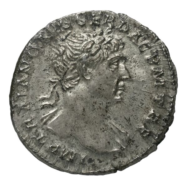 RIC II Trajan 130, аверс, bnf_ocre