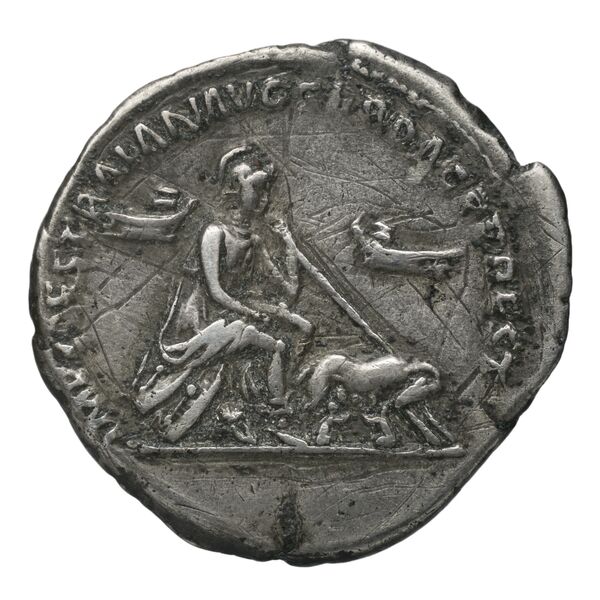 RIC II Trajan 771, реверс, bnf_ocre