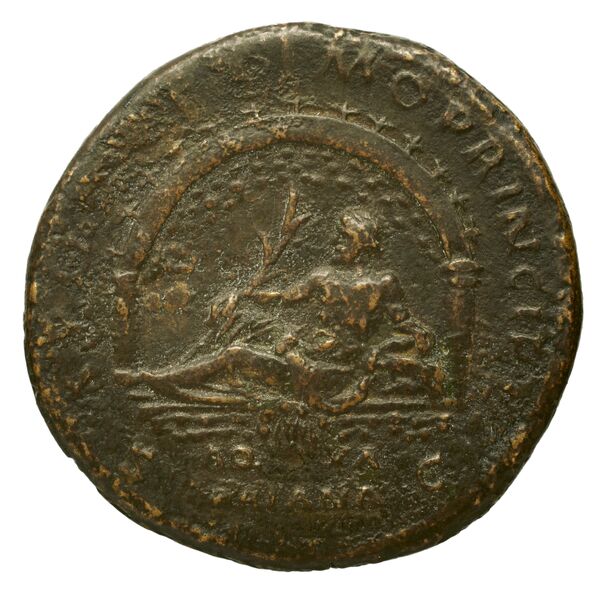реверс RIC II Trajan 463 (sestertius)