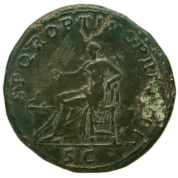 реверс RIC II Trajan 515 (sestertius)