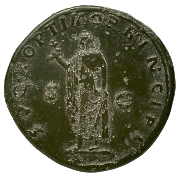реверс RIC II Trajan 519 (sestertius)