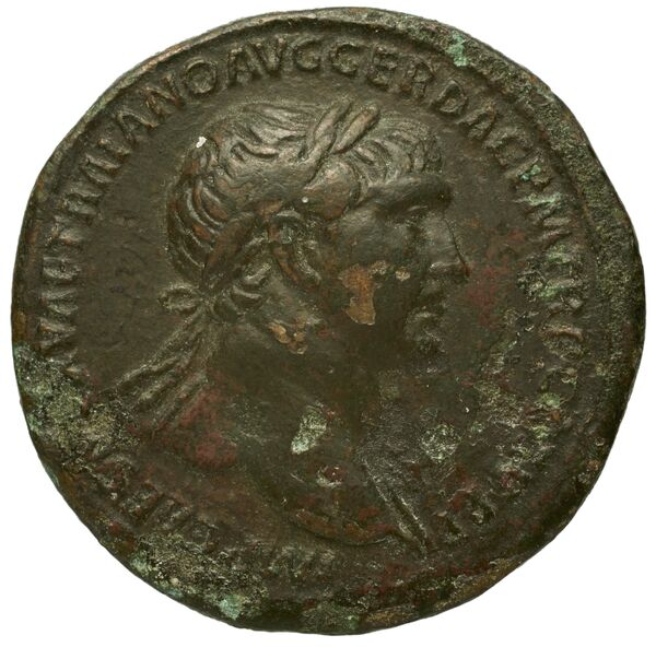 RIC II Trajan 523, аверс, bnf_ocre