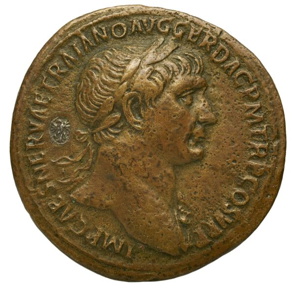 RIC II Trajan 523, аверс, bnf_ocre