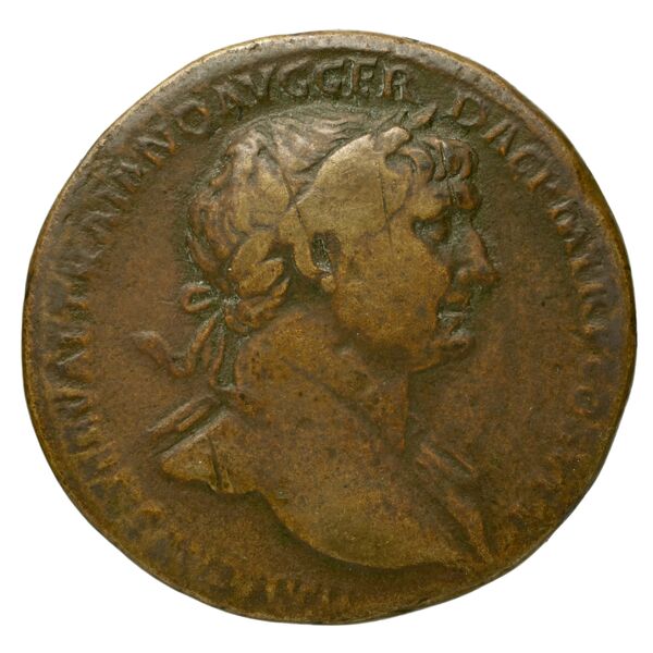 RIC II Trajan 473, аверс, BnF (Bibliothèque nationale de France)