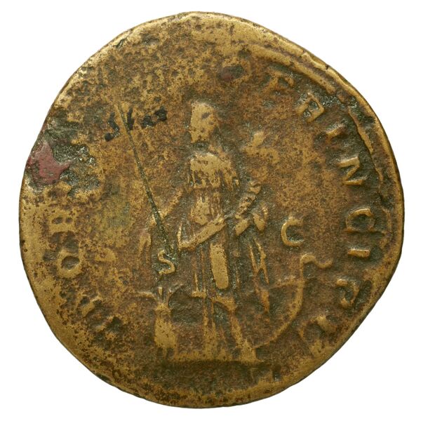RIC II Trajan 494, реверс, bnf_ocre