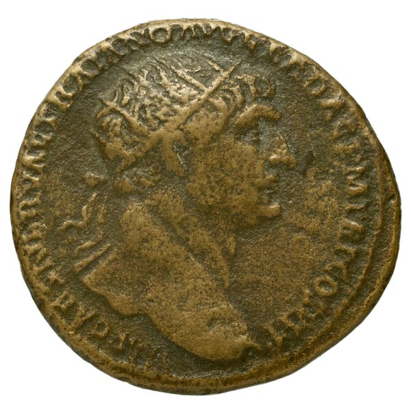 RIC II Trajan 467, аверс, bnf_ocre