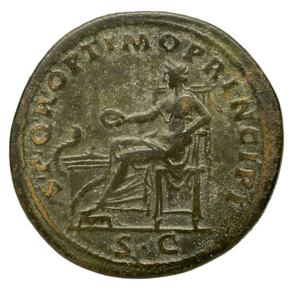 RIC II Trajan 516, реверс, bnf_ocre