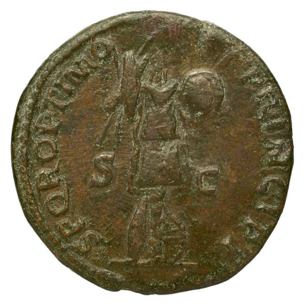 RIC II Trajan 586, реверс, bnf_ocre