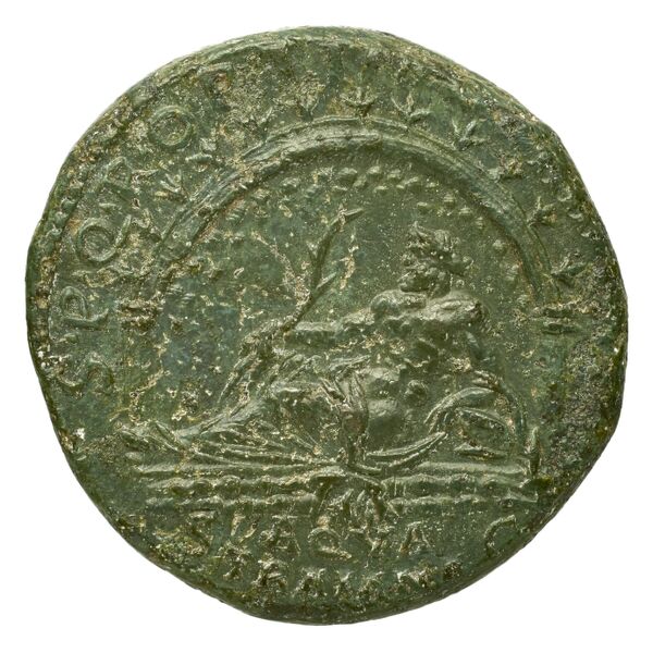 RIC II Trajan 463 (as), реверс, bnf_ocre
