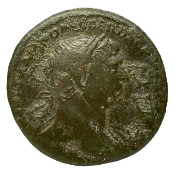 RIC II Trajan 713, аверс, bnf_ocre