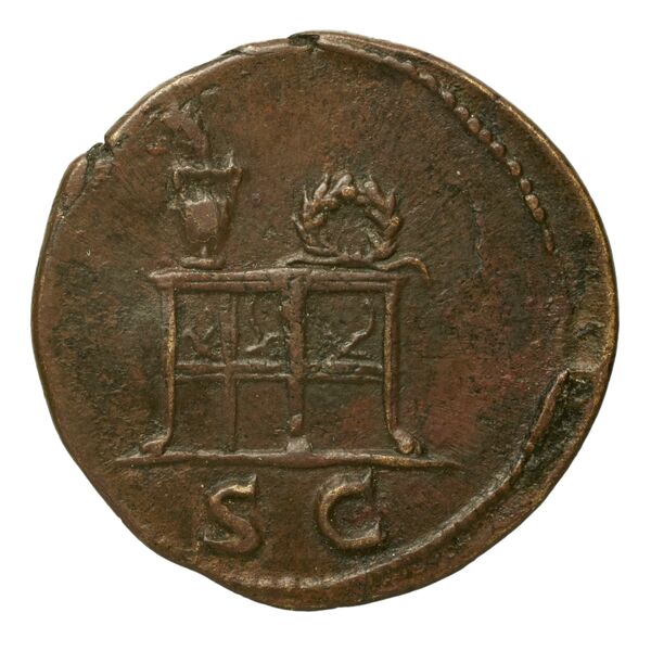 RIC II Trajan 688, реверс, bnf_ocre