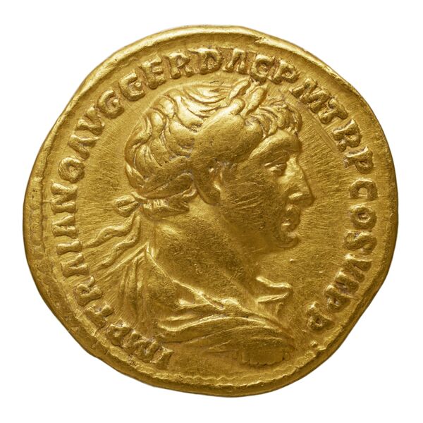аверс RIC II Trajan 266 (aureus)