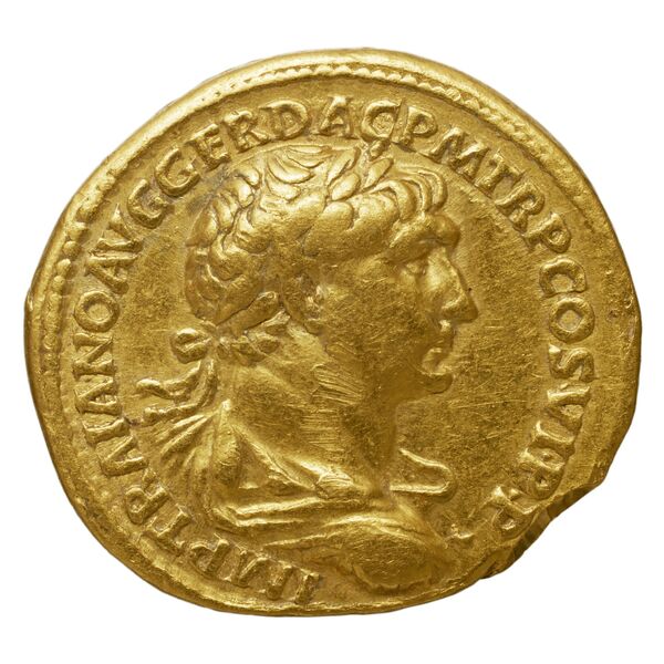 аверс RIC II Trajan 291 (aureus)