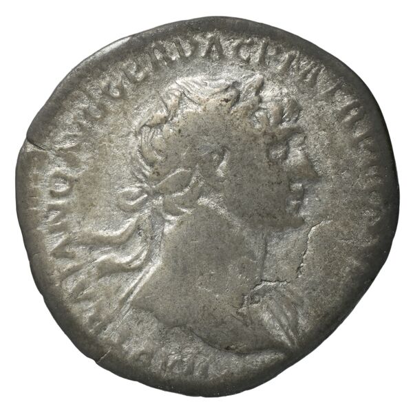 RIC II Trajan 272, аверс, bnf_ocre