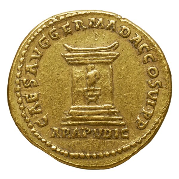 реверс RIC II Trajan 733 (aureus)