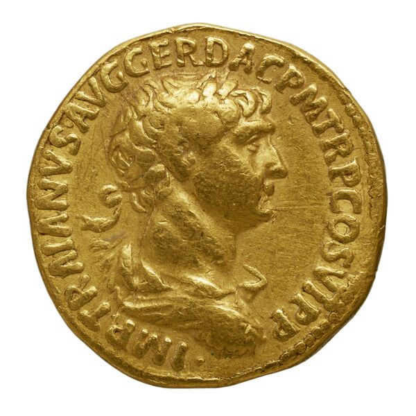 RIC II Trajan 257, аверс, BnF (Bibliothèque nationale de France)