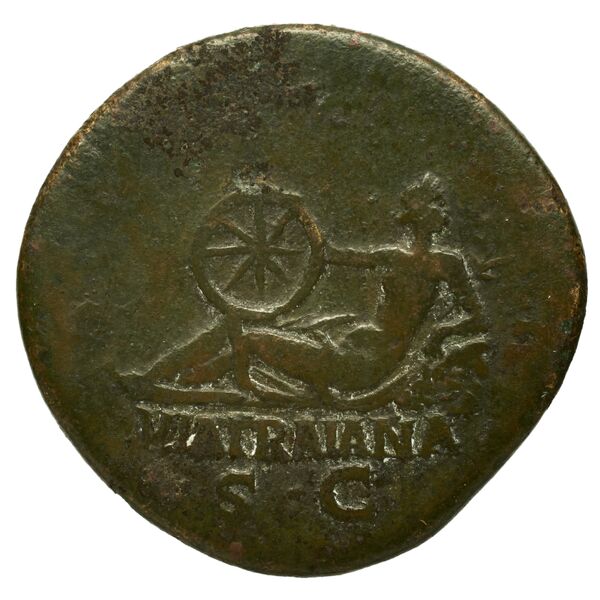 RIC II Trajan 636, реверс, bnf_ocre