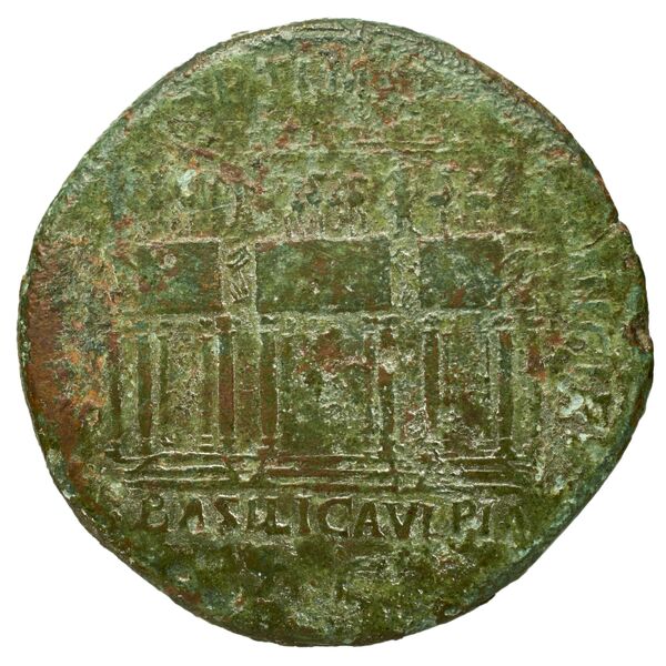 RIC II Trajan 617, реверс, bnf_ocre