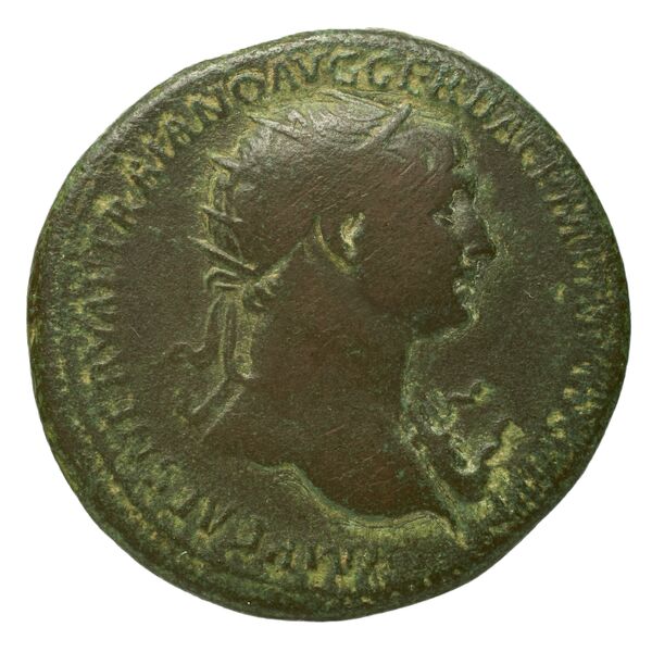 RIC II Trajan 641, аверс, bnf_ocre