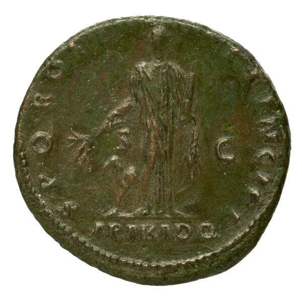 RIC II Trajan 611, реверс, bnf_ocre