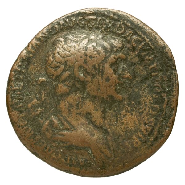 RIC II Trajan 594, аверс, bnf_ocre