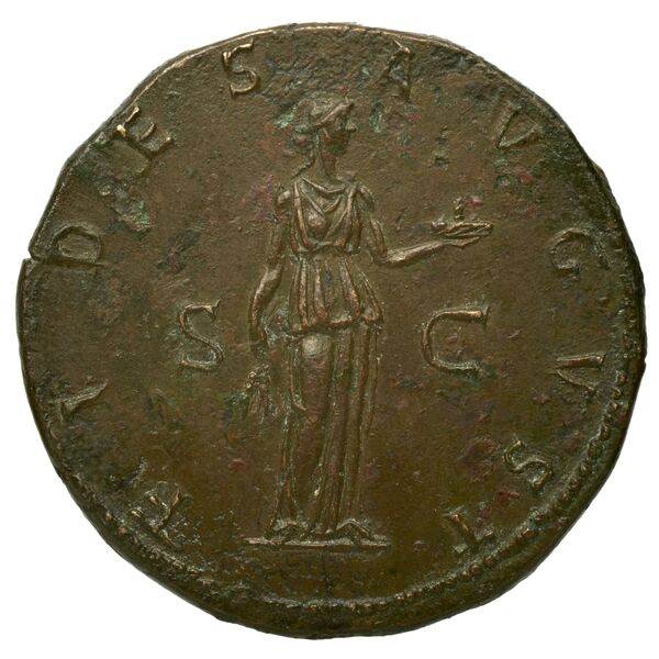 RIC II Trajan 740, реверс, BnF (Bibliothèque nationale de France)